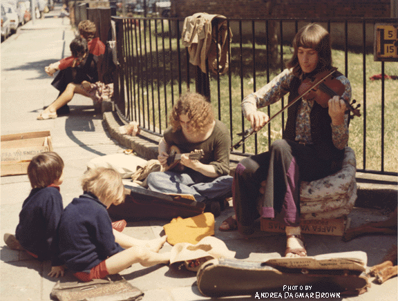 Portobello Road Hippies-London, 1970